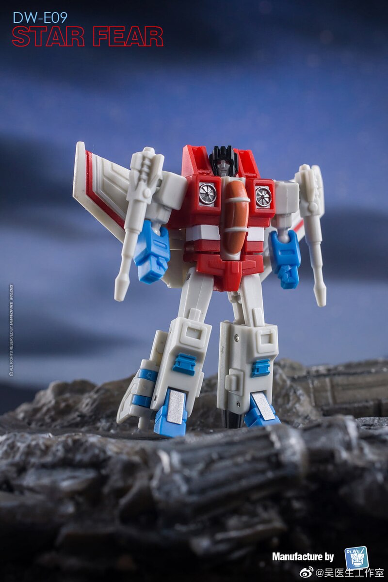 Dr WU Star Fear, Blue Thunder, Dark Sky (G1 Seekers) Official Images